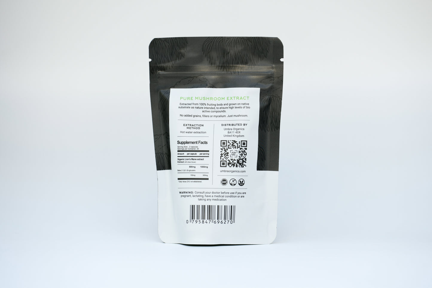 LION´S MANE MUSHROOM CAPSULES