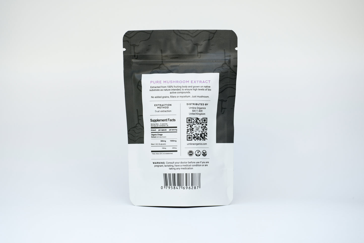 CHAGA MUSHROOM CAPSULES